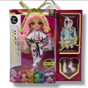 Rainbow High Kia Hart fashion doll special Valentine's Day edition NEW IN BOX